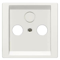 DELTA STYLE 5TG1338 ANTENNEN-ABDECKPLATTE, 68X68MM FUER RF/TV/SA