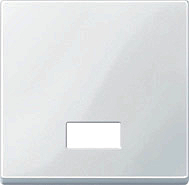 Merten 433819 Wippe mit rechteckigem Symbolfenster polarweiss