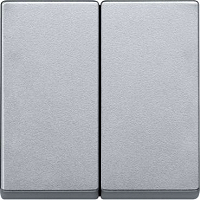 Merten 433560 Wippe fr Serienschalter aluminum