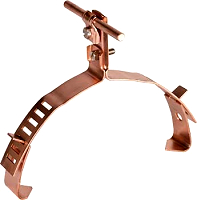 Dachleitungshalter DEHNQUICK St/tZn f. Rd 6-10mm verstellbar DEHN 202020