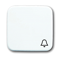 Busch & Jaeger 2520 KI-214 Mit Symbol "Klingel". Als Abdec