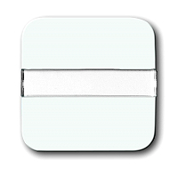 Busch & Jaeger 2506 N-214 Wippe mit Beschriftungsfeld.