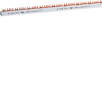 Hager KDR363B Phasenschiene,3pol,10q,57mod Gabel ausbrechbar
