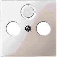 MERTEN 296719 ZENTRALPLATTE FR ANTENNENSTECKDOSEN 2- 3LOCH POLA