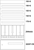Eaton Zaehlerverteiler-Montageeinsatz Steiermark BPZ-MES-STN-800/15-3Z