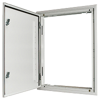 UP Freiluft Trrahmen mit Tr und Drehriegelverschluss 111232