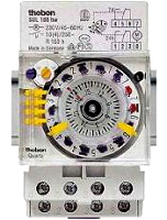 Theben SUL 188 G, Schaltuhr, 24Std.., 2 Kanle, 3TE
