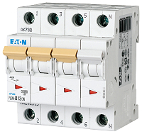 EATON PLSM-B13/3N LS-Schalter 13A/3pol+N/B 242515