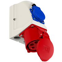 COMBO-Dose 32A 5p 6h IP44