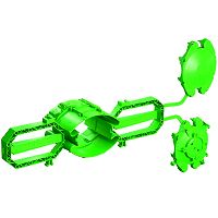 Betonbau Prefix-Wandauslassdose, 1-teilig, Einbauffnung  35 mm, Tiefe 91 mm