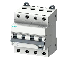 Siemens 5SU13467FP16 FI/LS-Schalter, 6 kA, 4P Typ A, 30 mA, C-Char, In: 16A