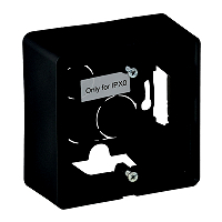 Valena Life Aufputz-Gehuse 1-fach Farbe: Schwarz