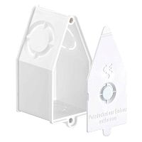 Unterputz Wandleuchten-Anschlussdose, 60x32x30mm, mit Deckel