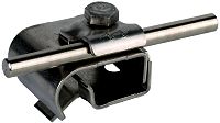 Dachrinnenklemme NIRO f. Wulst16-22mm m. Klemmbock f. Rd 6-