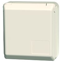 CEE-Wandsteckdose Cepex 16A 5p400V 6h IP44 perlwei�