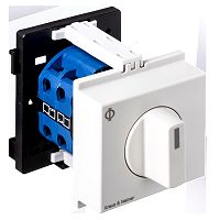 Umschalter m.0,1polig,60Grad,45mm-Schnappbef.