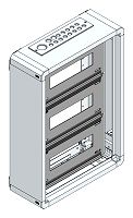AP-Installations-Flachverteiler, 30TE o.RW, B350xH505xT130mm