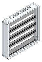 AP-Installations-Flachverteiler, 136TE o.RW, B765xH755xT130m