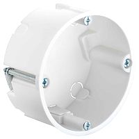 Hohlwand Ger�tedose halogenfrei, mit Ger�teschrauben, h=35 m