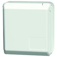 Cee-Anbausteckdose Cepex 16A 5P 400V 6H IP44 Alpinwei�