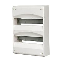 Kleinverteiler AP,2x13TE,o.T�r,m.R�ckw.,B250xH350xT94mm