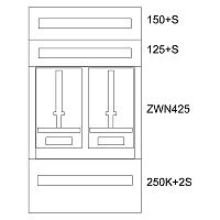 Unterputz-Zaehlerverteiler K