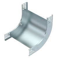 Vertikalbogen 90� steigend 60x300 Stahl bandverzinkt