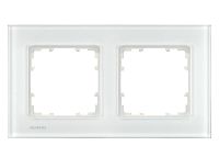 DELTA miro Glas Rahmen 2-fachEchtmaterial Glas wei� 161x 90