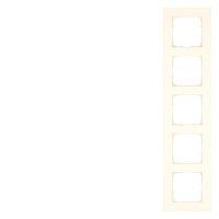 DELTA miro Kunststoff elektrowei� Rahmen 5-fach