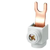 Einspeiseklemme isoliert f�r 1,5mm2 bis 25mm2 in Gabelschuha