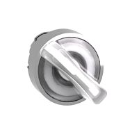 Leuchtwahlschalter Frontelement XB4, Metall, 22mm, wei�, f�r