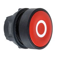 Drucktaster Frontelement XB5,Kunststoff, 22mm, rot, O, tast