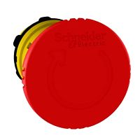 Not-Aus/Not-Halt-Schalter Frontelement XB5, Kstst, 22mm, rot