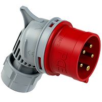 CEE-Winkelstecker 16A 5p 6h IP44 TT TWIST