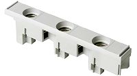 NEOZED Reiter-SicherungssockelD02 63A 3-polig mit Abdeckung