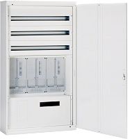 AP-Zaehlerverteiler SKI 3Z/3ROoe/Salzb.H1326xB747xT250mm