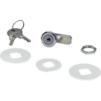 Schloss-Set f�r Stahlblecht�rdes KLV-UP (HW), gleichschlie�