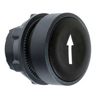 Drucktaster Frontelement XB5,Kunststoff, 22mm, schwarz, Pfe