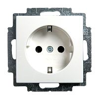 SCHUKO Steckdosen-Einsatz alpinwei� - balance�SI