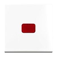 Wippe mit roter Kalotte alpinwei� - balance�SI