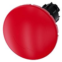 Not-Halt-Pilzdrucktaster, 22mm, rund, Kunststoff, rot, 60mm,