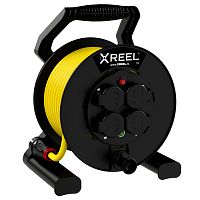 Kabeltrommel XREEL 250 4xSSD nat Shutter 25m 3G1,5 N07V3V3-F