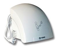 H�ndetrockner m.Sensor 1.8kWSchaltf�hler:14-18cm Kunstst.