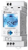 Schaltuhr Reiheneinbau, Astroprogramm, 1 W 16A, 230VAC