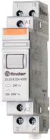 Installationsrelais Reiheneinbau, 1S+1� 20A, Pr�ftaste, 230V