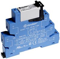 Koppelrelais Schraubanschl�sse, 2 W 8A, Spule 12VDC