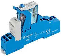 Koppelrelais Push-In-Klemmen,1 W 10A, Spule 24VDC