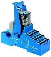 Koppelrelais Push-In-Klemmen,4 Wechsler 7A, Spule 24VDC