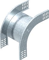 Vertikalbogen 90� fallend 60x200 Stahl bandverzinkt