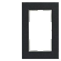 DELTA miro Kunststoff carbonmetallic Rahmen 2-fach f�r Doppe